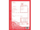 800-1N CMR - międzynarodowy list przewozowy (numerowany), 3 kopie A4