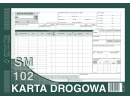 801-1N Karta drogowa sm/102 A4 - numerowana