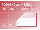 K-2u Podatkowa księga przychodów i rozchodów A4